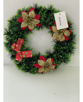 DECORATION SAPIN ROND 25CM