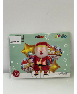 BALLOON GONFLABLE  NOEL 5PCS